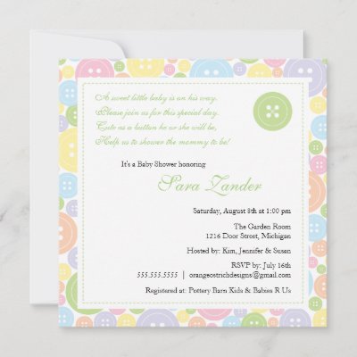 Baby Shower Invitations