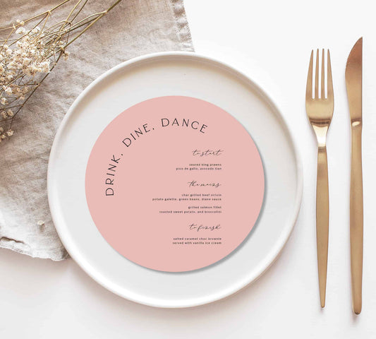 Table Cards: Custom Shape