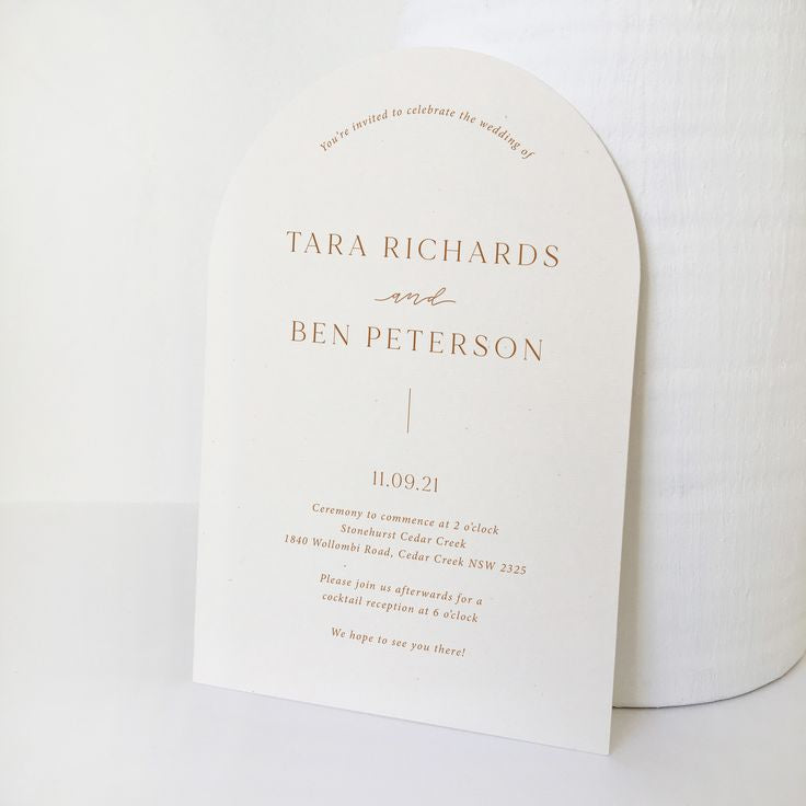 Arch Wedding Invitations