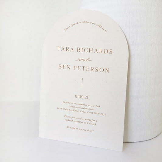 Arch Wedding Invitations