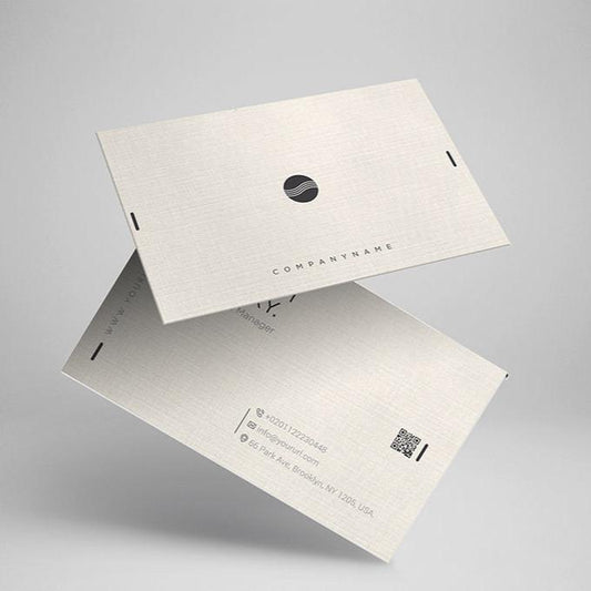 Linen Business Cards